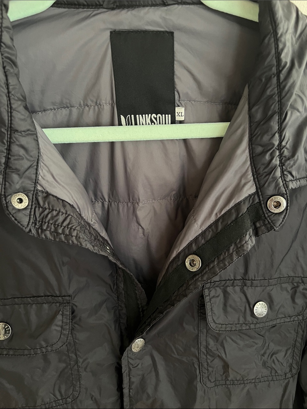 Linksoul Men's Lightweight Button-Front Shirt Jacket - Picture 9 of 12